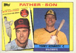 1985 Topps Baseball Cards      135     Terry/Bob Kennedy FS